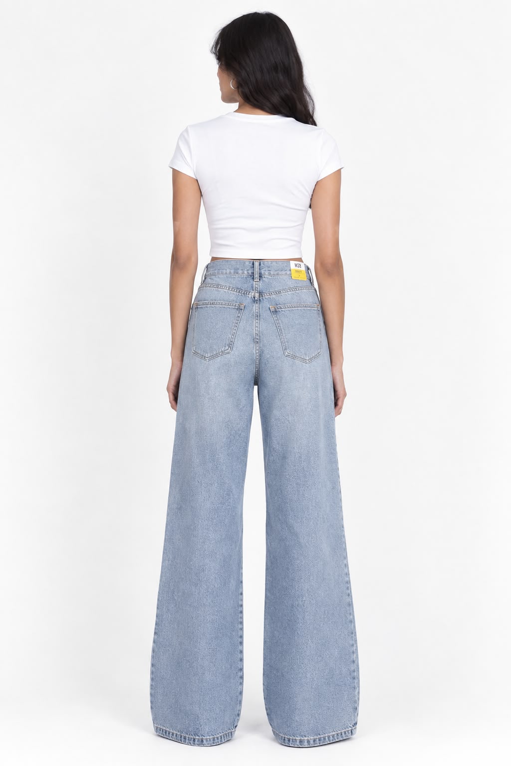george flare cut denim