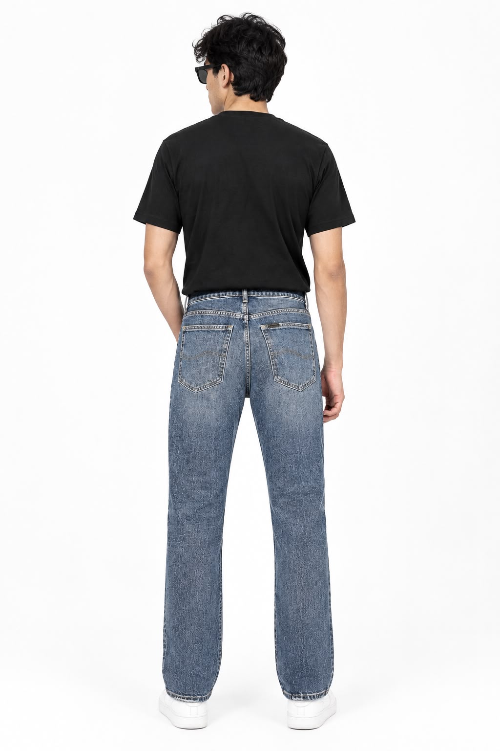 Lee Blue Stone Straight Stretch Denim