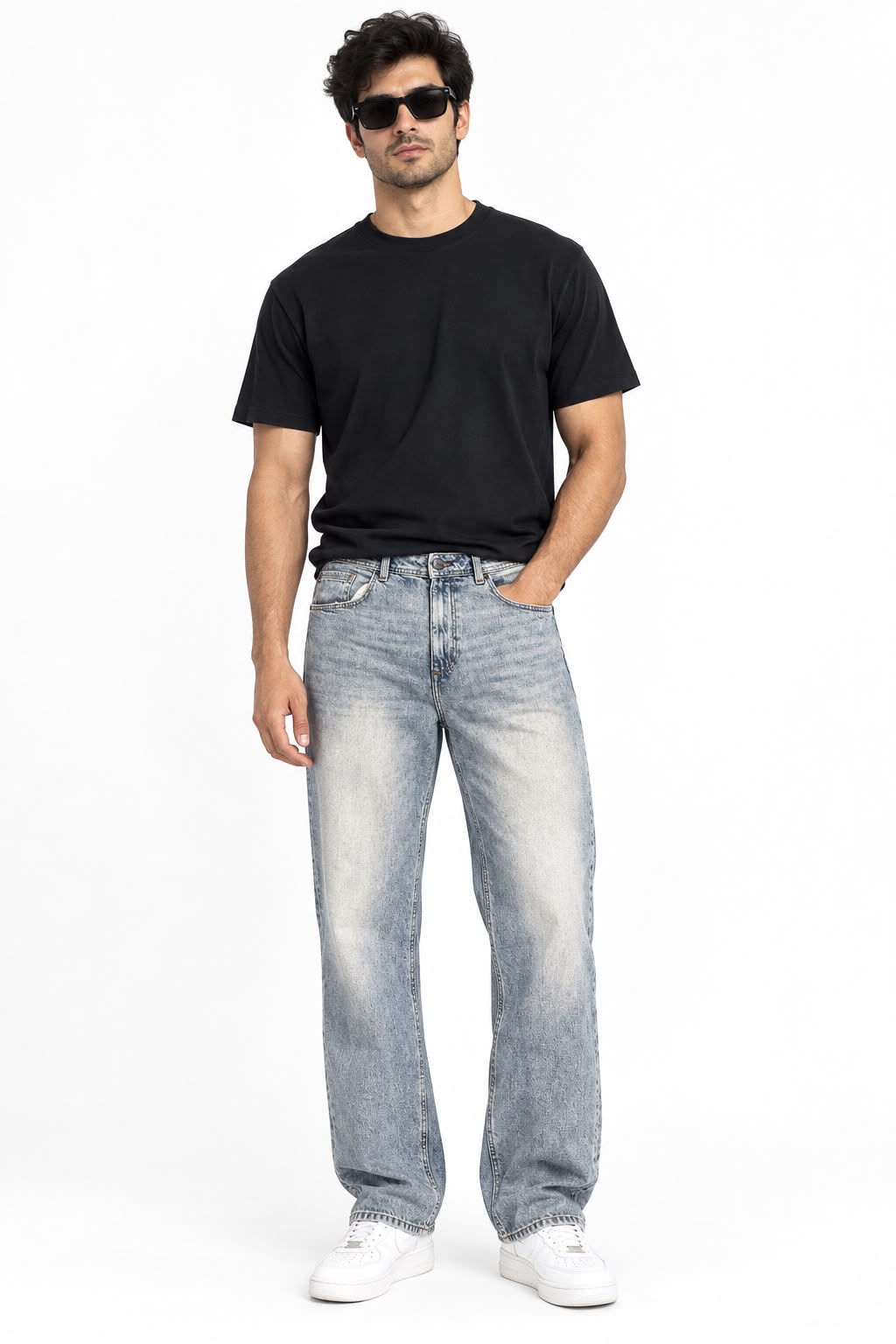 Primark Relaxed Blue Wash Denim