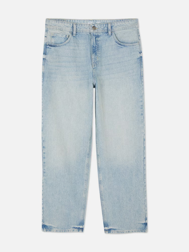 Primark Relaxed Fit Jeans for Men – Light Blue Wash