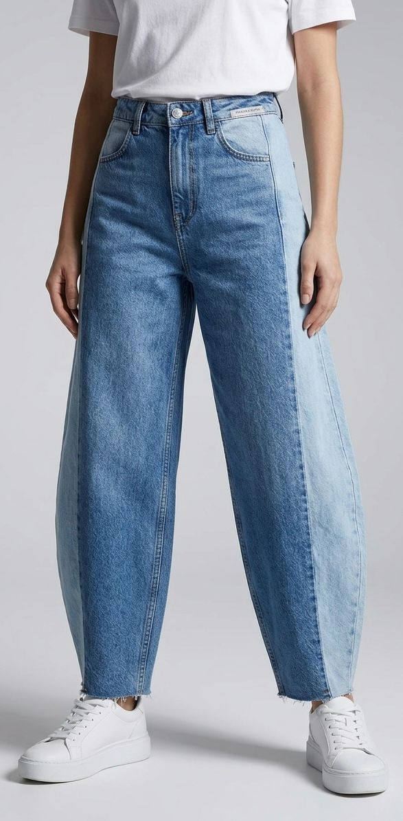 Zara Barrel Leg Jeans for Women
