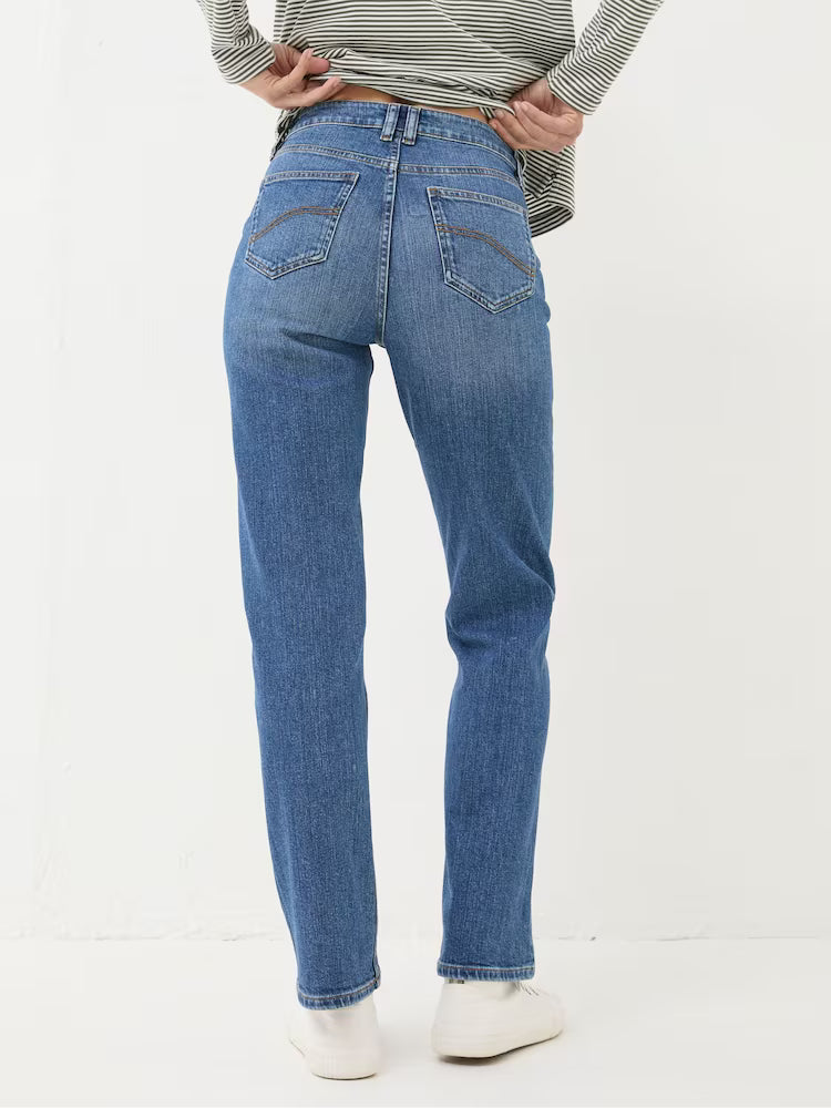 FatFace Straight Fit Jeans for Women – Blue Wash