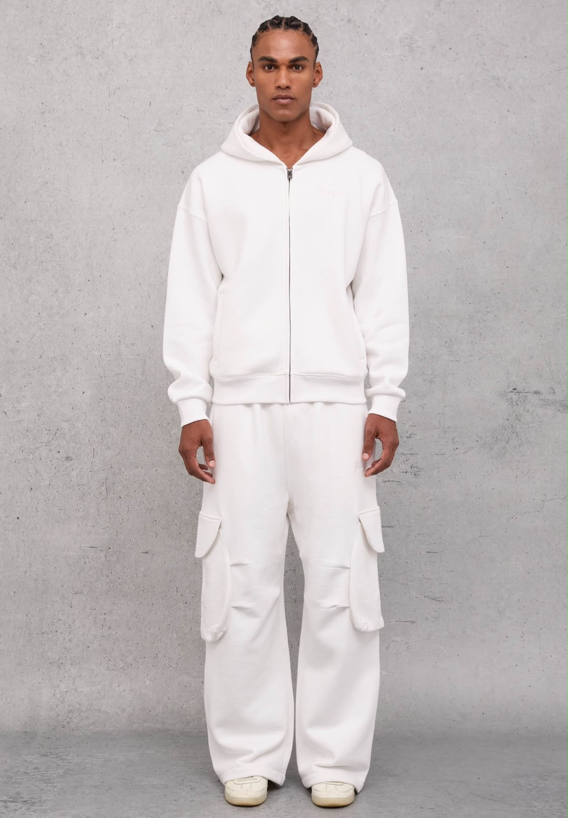 Sutopia Baggy Trouser Fleece - White