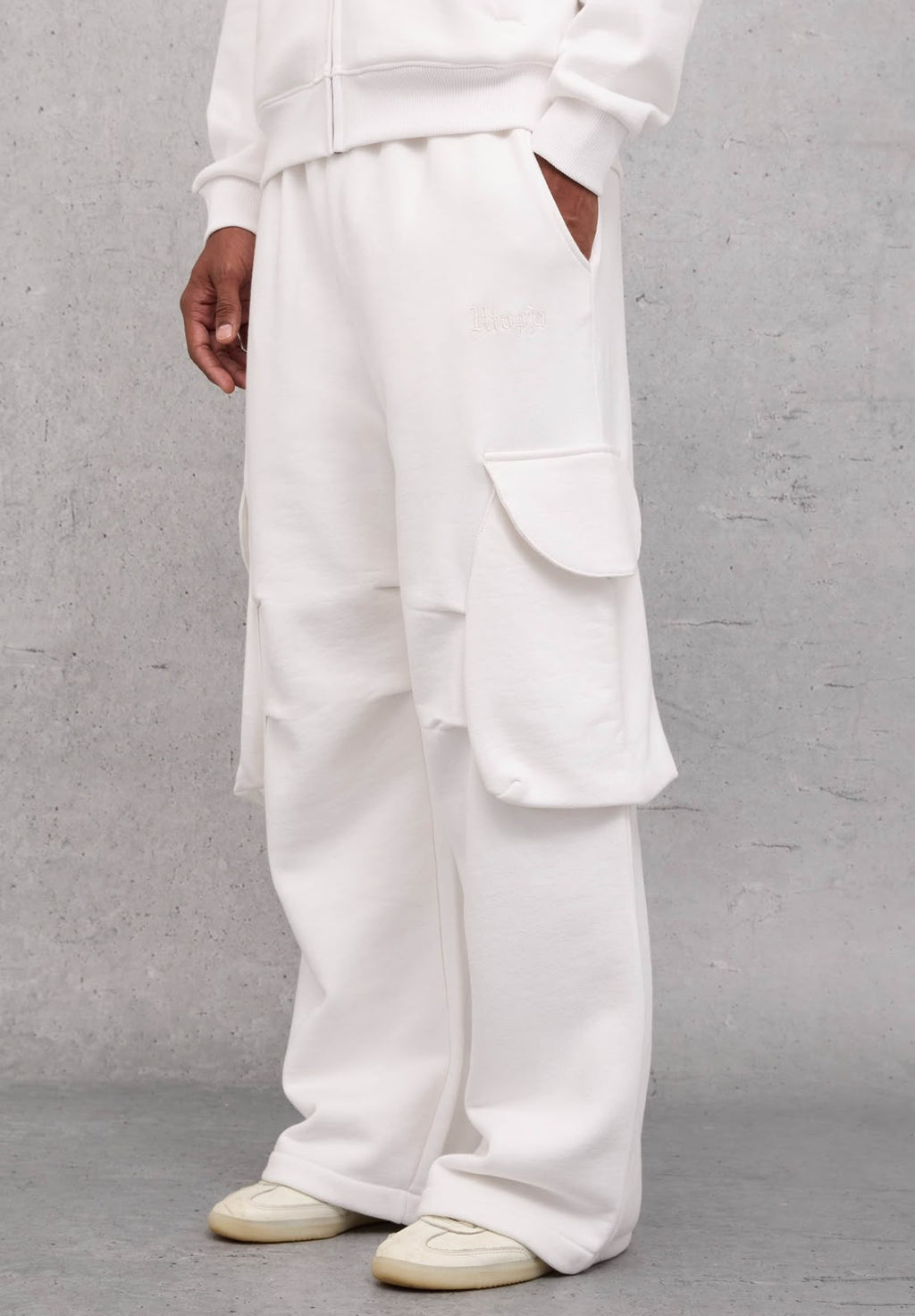 Sutopia Baggy Trouser Fleece - White