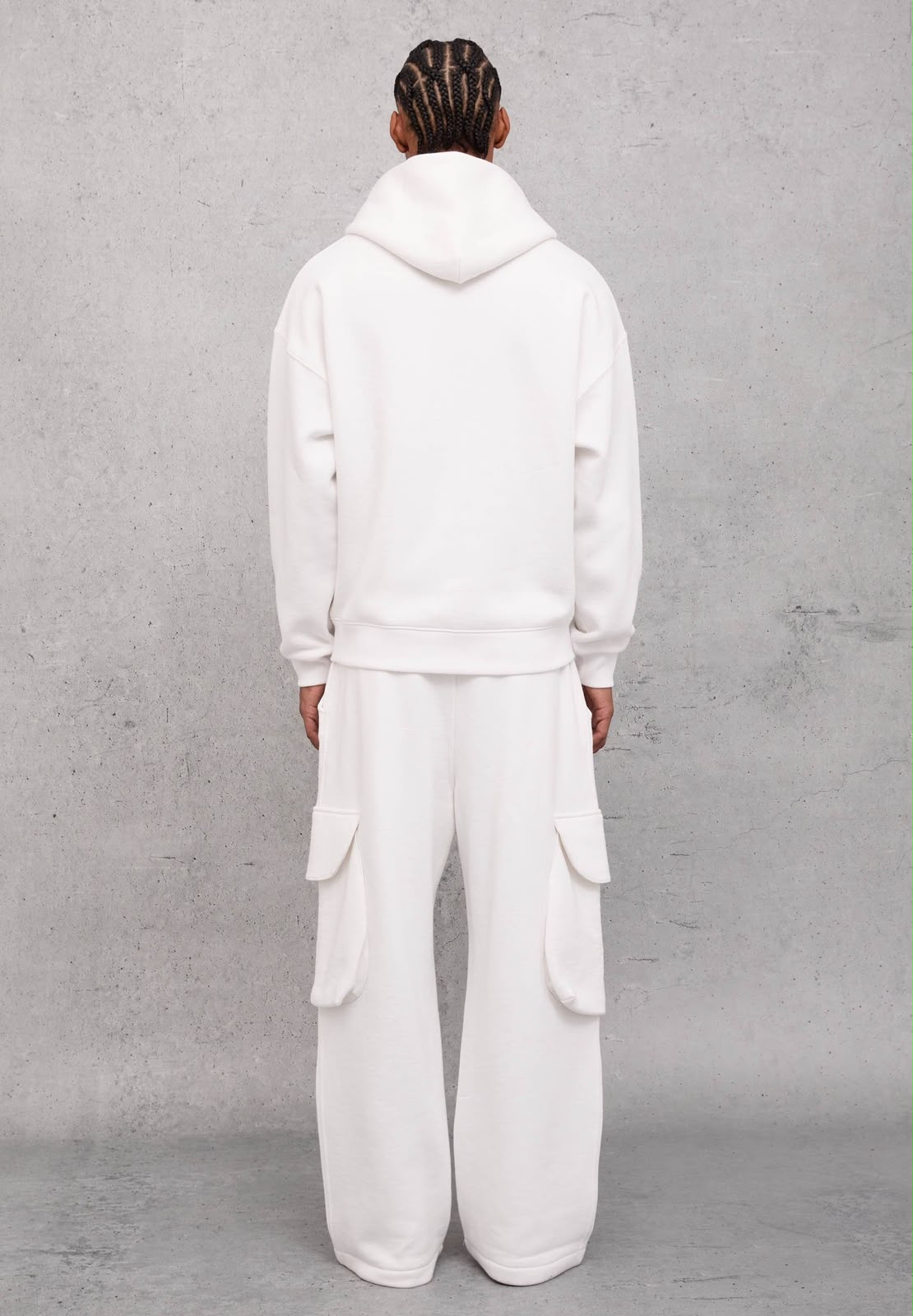 Sutopia Baggy Trouser Fleece - White