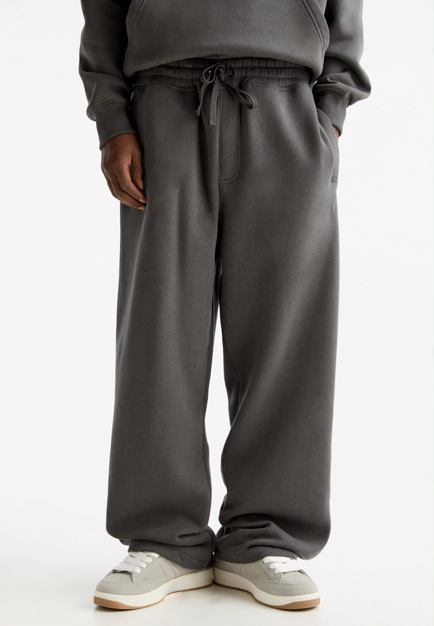 Polan Bear Baggy Trouser - Grey
