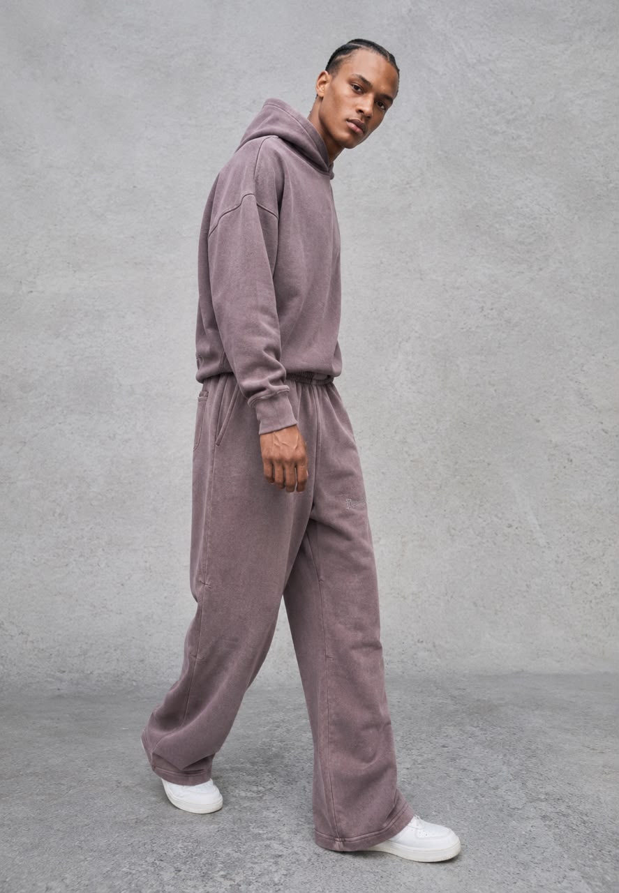 Sutopia Baggy Trouser - Acid Wash Tea Pink