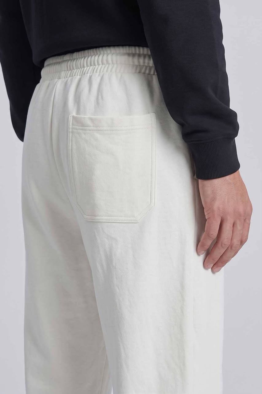 Bershka Trouser - White Grey