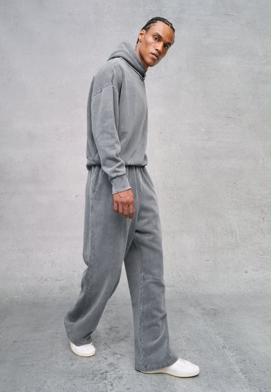 Sutopia Trouser - Grey Acid Wash