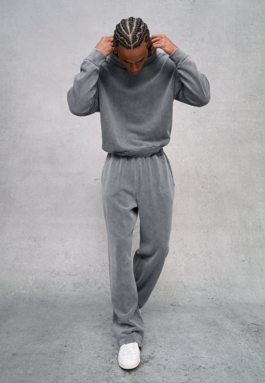 Sutopia Trouser - Grey Acid Wash
