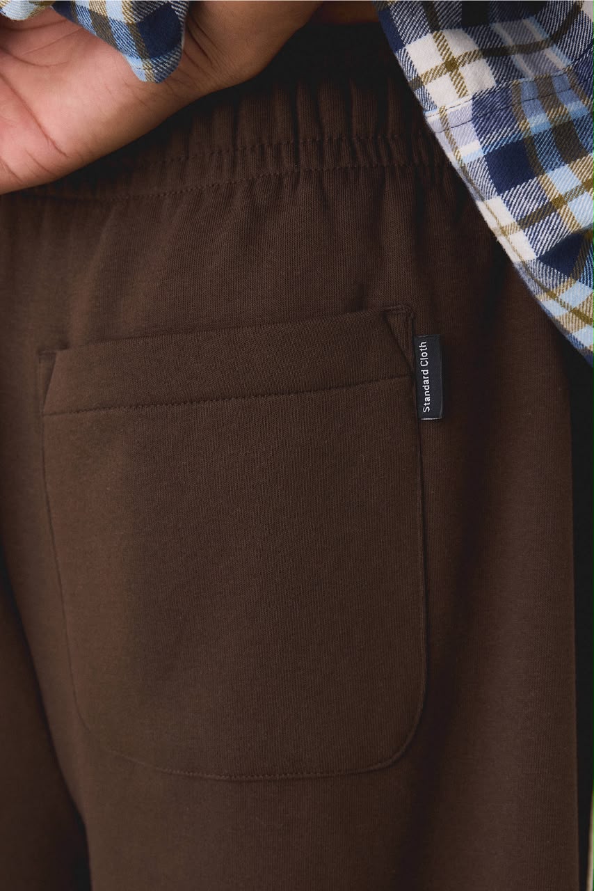Standard Cloth Trouser - Chocolate Brown