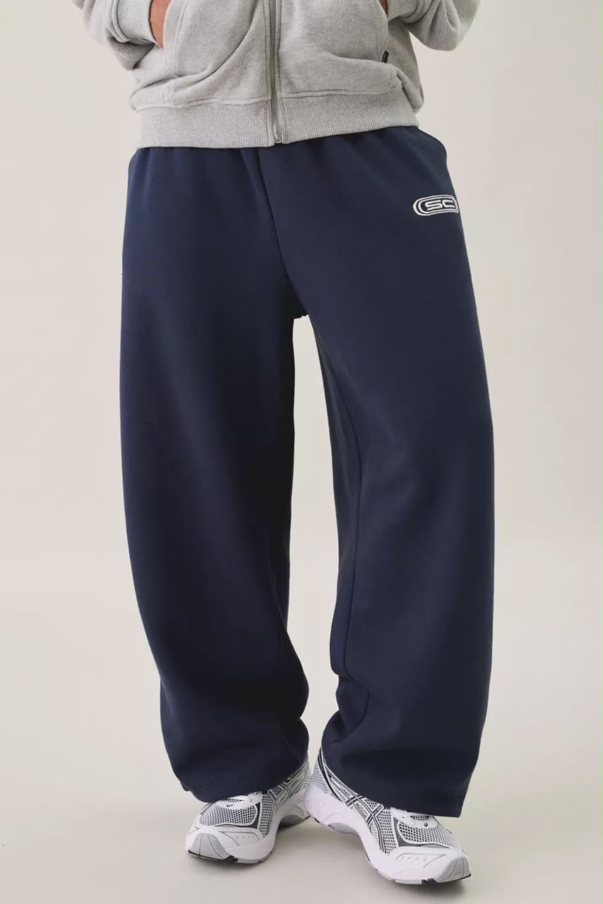 Standard Cloth Baggy Trouser - Dark Blue
