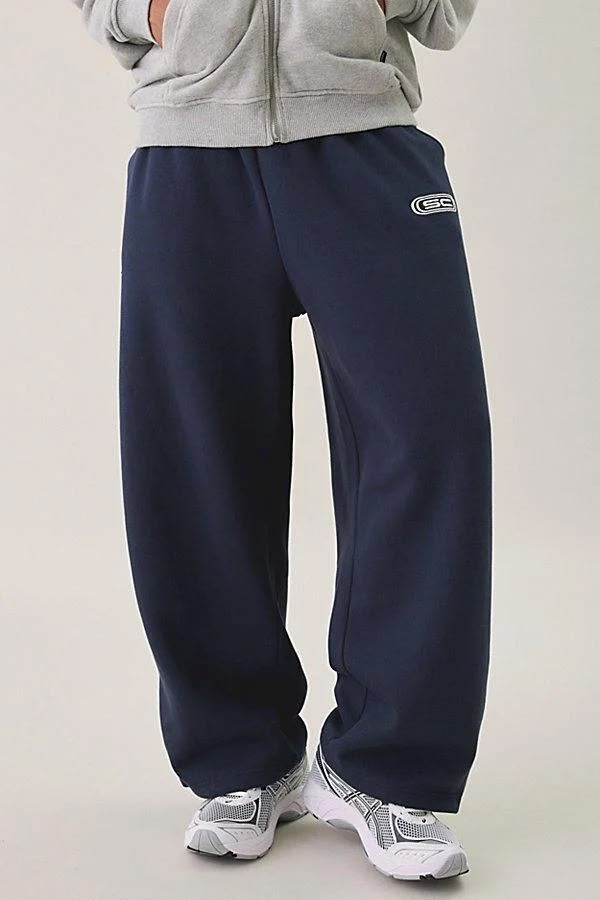 Standard Cloth Baggy Trouser - Dark Blue