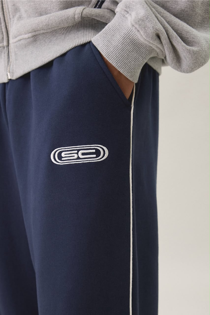 Standard Cloth Baggy Trouser - Dark Blue